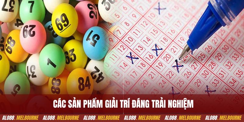 Các sản phẩm giải trí cực chất rinh tay thưởng lớn